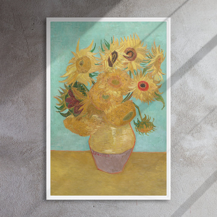 Gerahmte Leinwand - Sonnenblumen, 1889 artlia