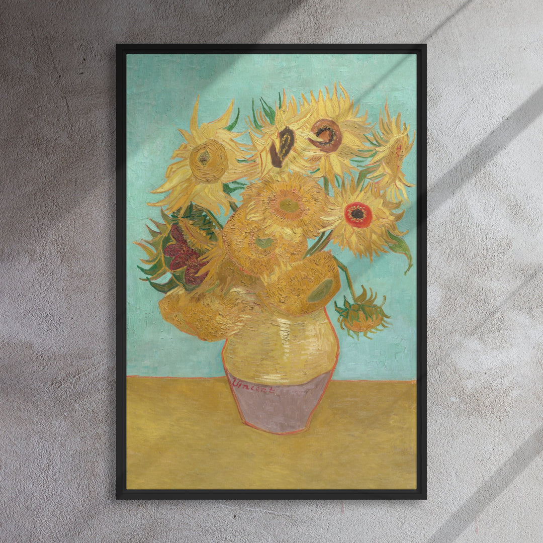 Gerahmte Leinwand - Sonnenblumen, 1889 artlia
