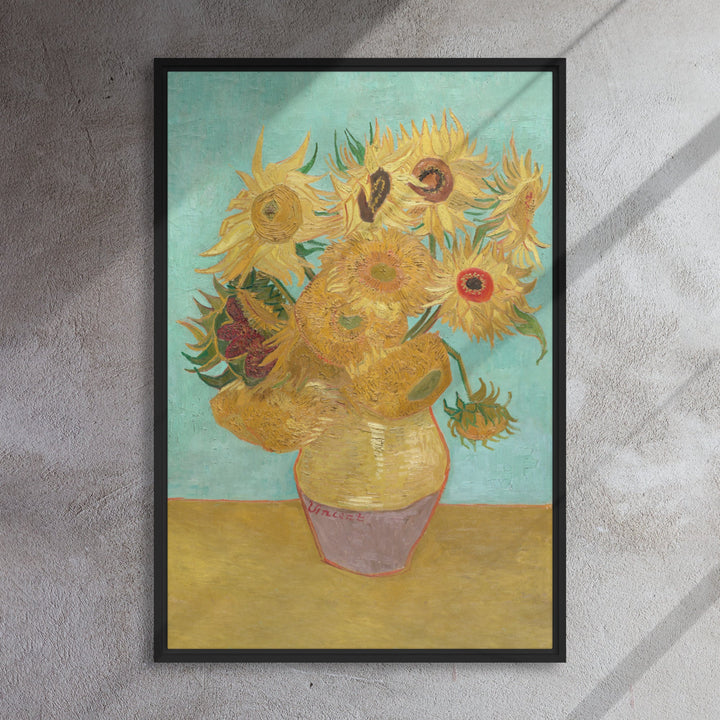 Gerahmte Leinwand - Sonnenblumen, 1889 artlia