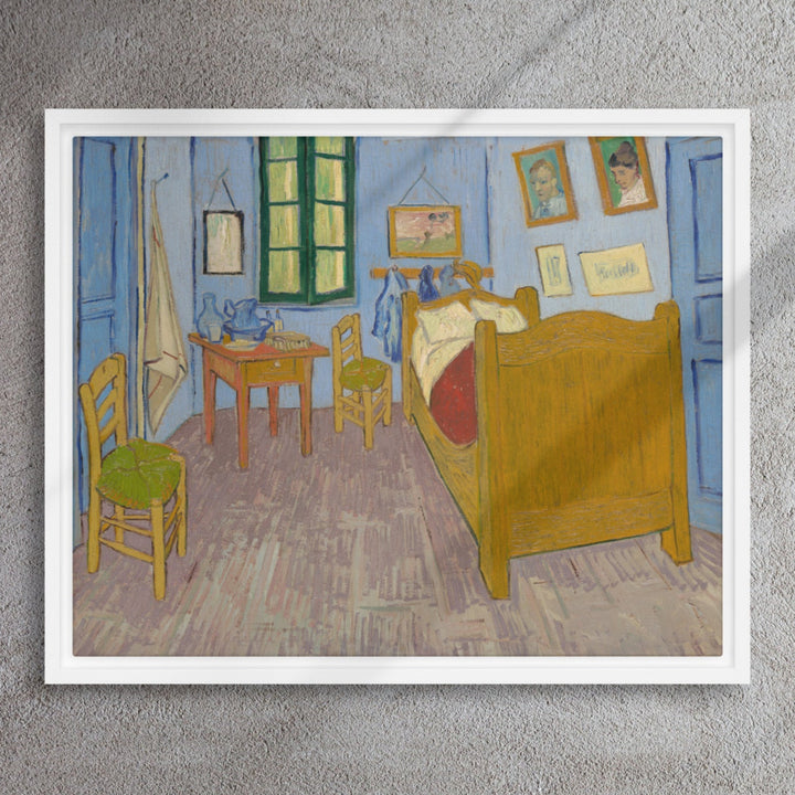 Gerahmte Leinwand - Van Gogh, Das Schlafzimmer in Arles artlia