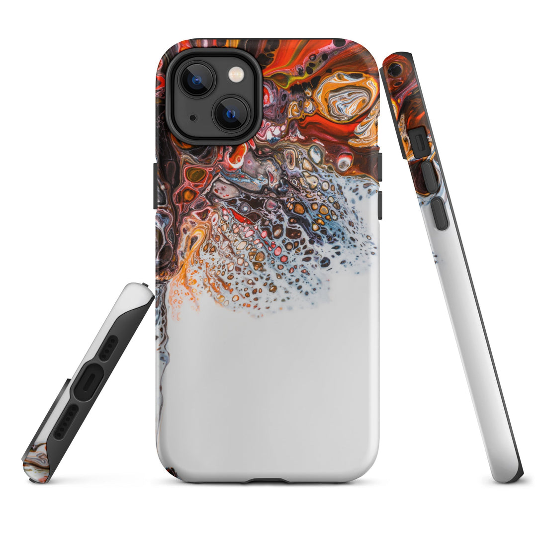 Hardcase iPhone® Handyhülle - Fractal Abstract 03 iPhone 14 Plus artlia