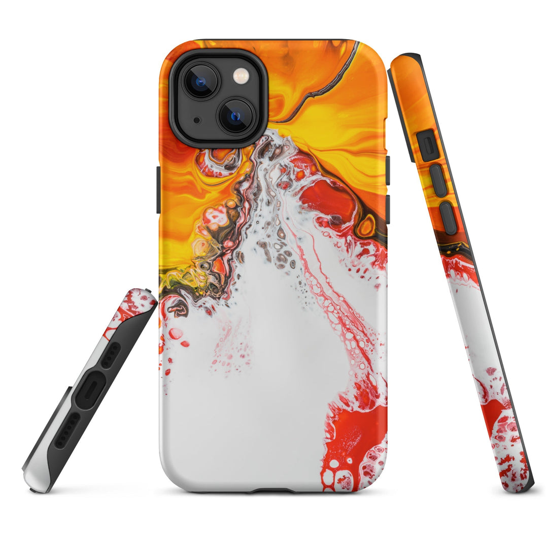 Hardcase iPhone® Handyhülle - Fractal Abstract 05 iPhone 14 Plus artlia