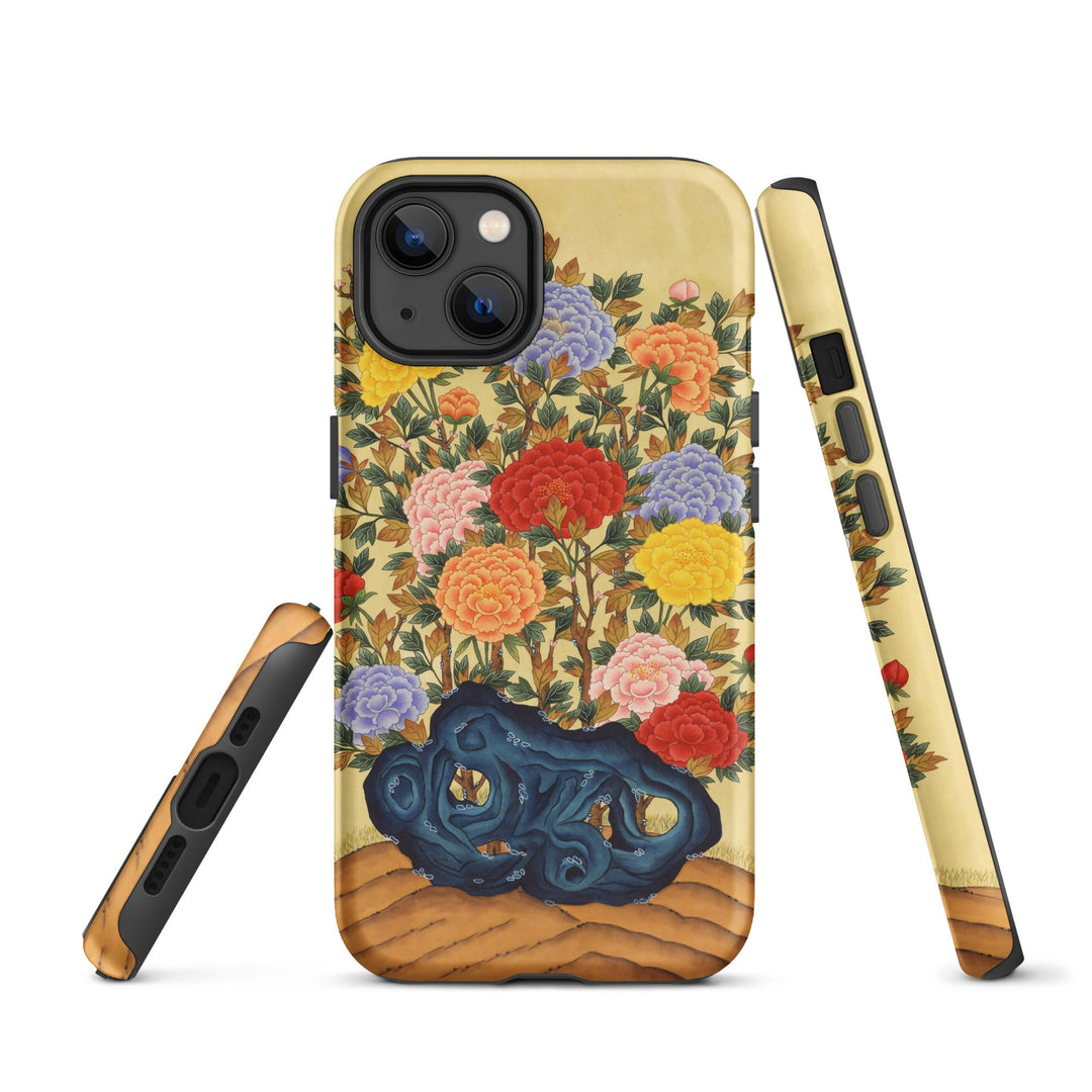 Hardcase iPhone® Handyhülle - koreanische Pfingstrosen iPhone 13 artlia