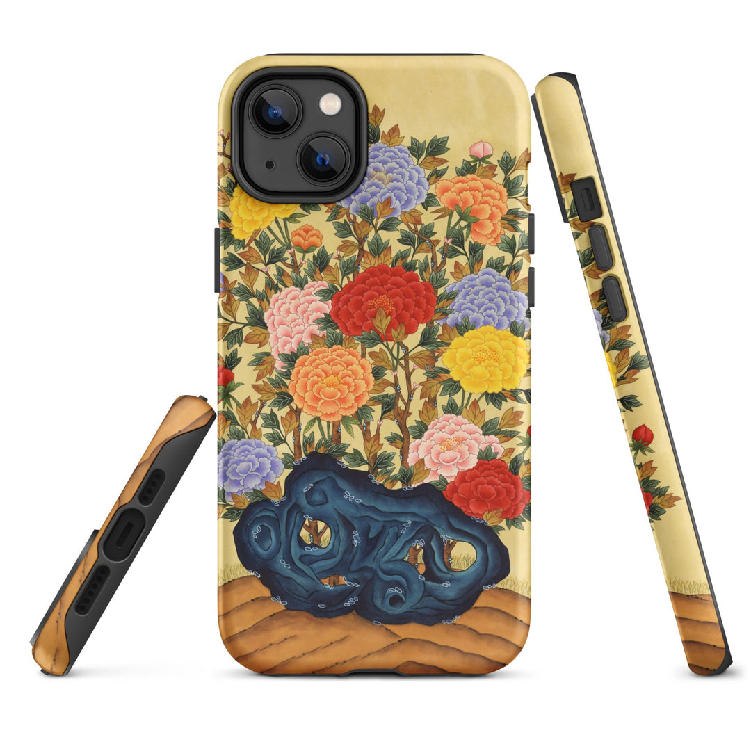 Hardcase iPhone® Handyhülle - koreanische Pfingstrosen iPhone 14 Plus artlia