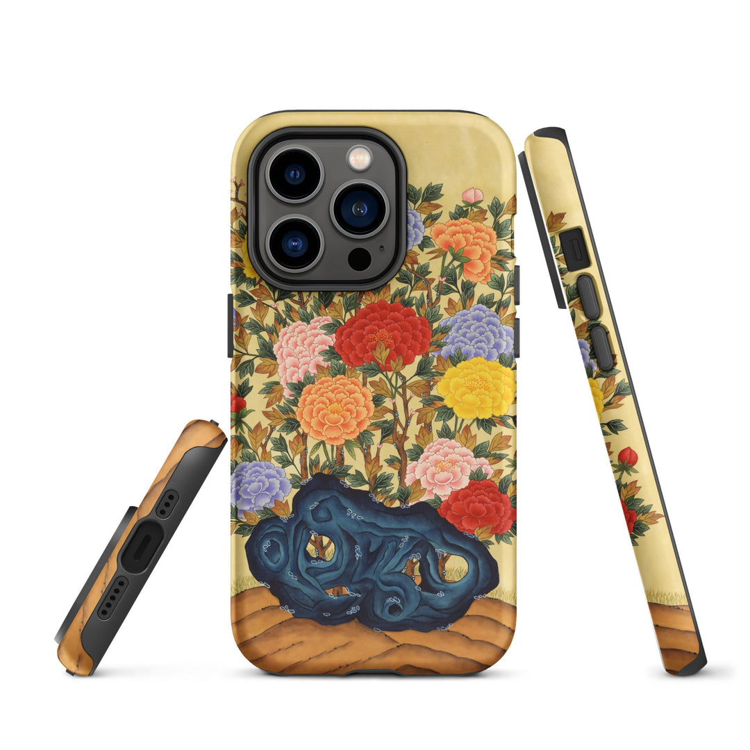 Hardcase iPhone® Handyhülle - koreanische Pfingstrosen iPhone 14 Pro artlia