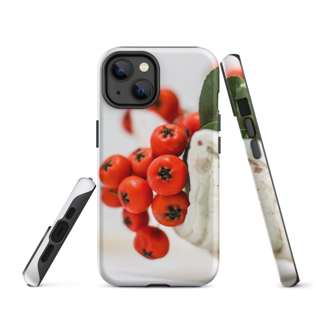 Hardcase iPhone® Handyhülle - Red Berries iPhone 14 artlia