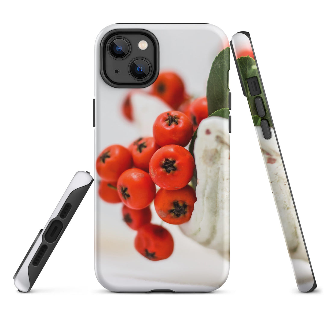 Hardcase iPhone® Handyhülle - Red Berries iPhone 14 Plus artlia