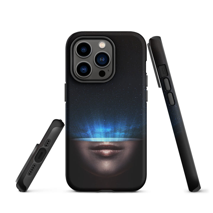 Hardcase iPhone® Handyhülle - Universum im Kopf iPhone 14 Pro artlia