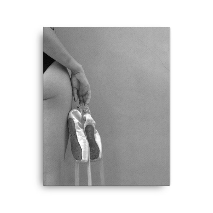 Leinwand - Ballettschuhe ohne Rahmen / 41x51 cm (16″×20″) artlia
