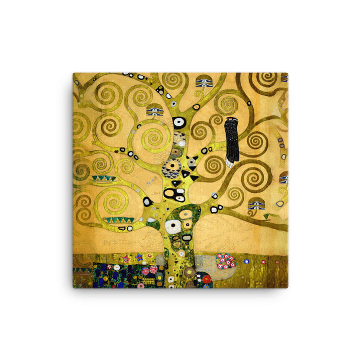 Leinwand - Gustav Klimt, der Lebensbaum ohne / 41x41 cm (16″×16″) artlia