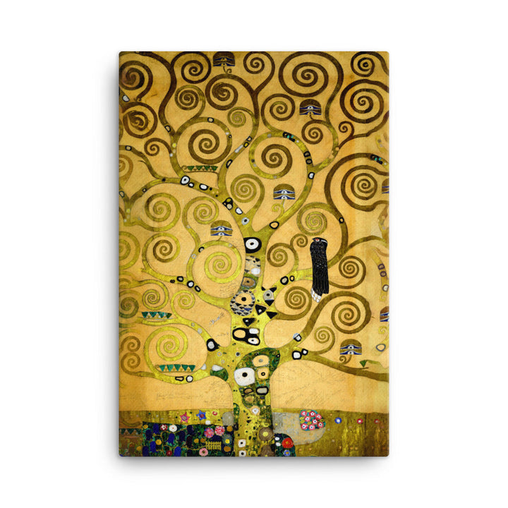 Leinwand - Gustav Klimt, der Lebensbaum ohne / 61x91 cm (24″×36″) artlia