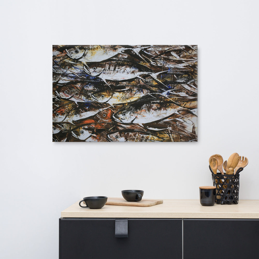 Leinwand - Makrelen artlia