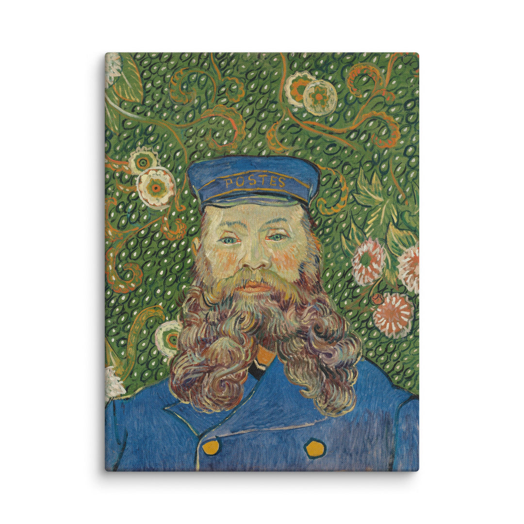 Leinwand - Van Gogh, Der Postbote, Porträt von Joseph Roulin ohne Rahmen / 31x41 cm (12″×16″) artlia