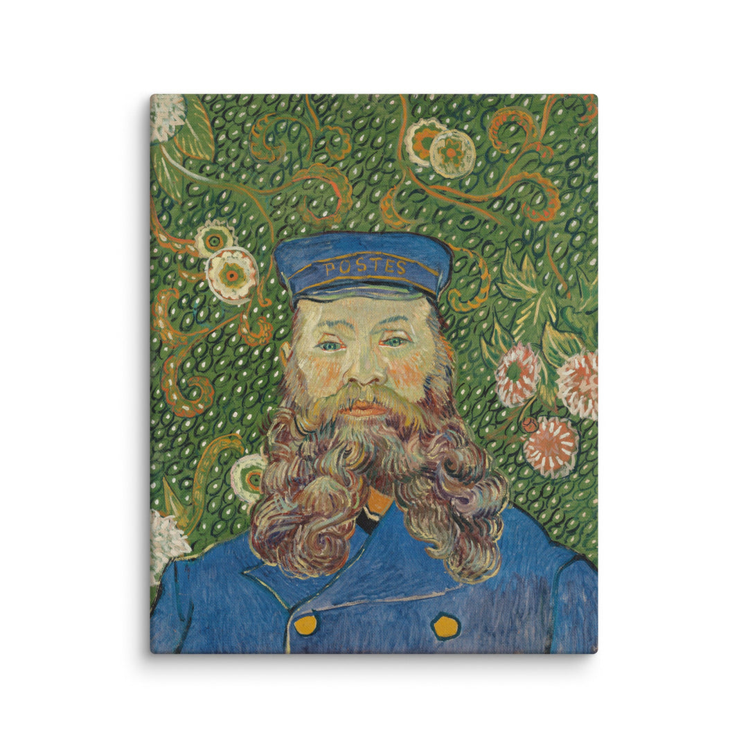 Leinwand - Van Gogh, Der Postbote, Porträt von Joseph Roulin ohne Rahmen / 41x51 cm (16″×20″) artlia