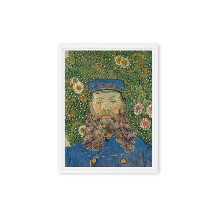 Leinwand - Van Gogh, Der Postbote, Porträt von Joseph Roulin Weiß / 31x41 cm (12″×16″) artlia