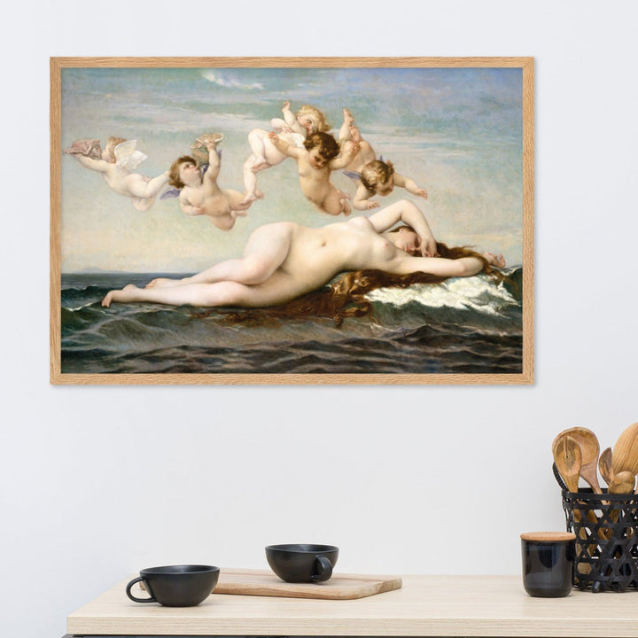 Poster - Alexandre Cabanel, Die Geburt der Venus artlia
