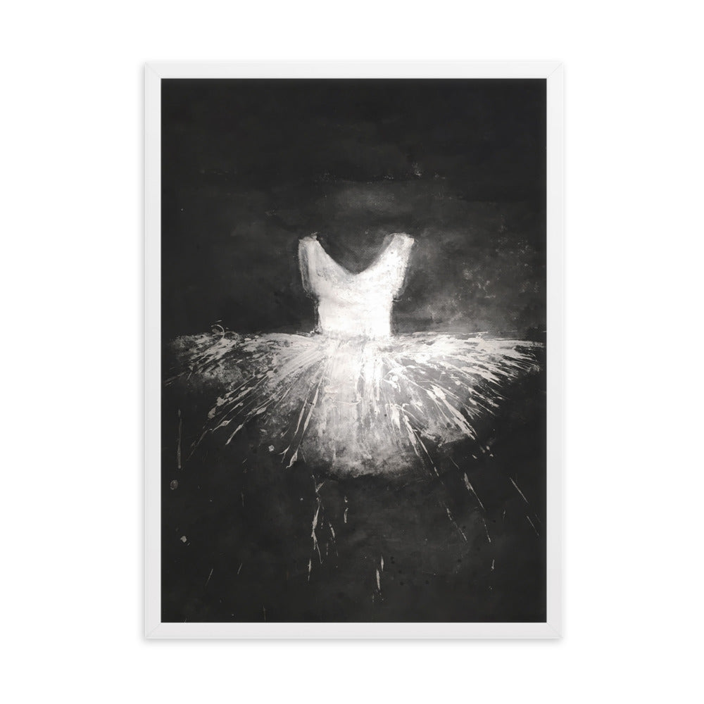 Poster - Ballett Kostüm Weiß / 50×70 cm artlia