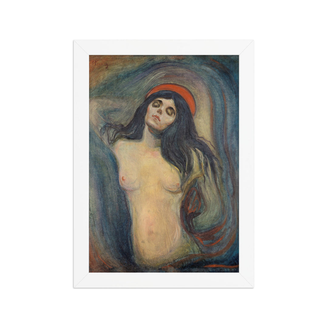 Poster - Edvard Munch, Madonna Weiß / 21×30 cm artlia