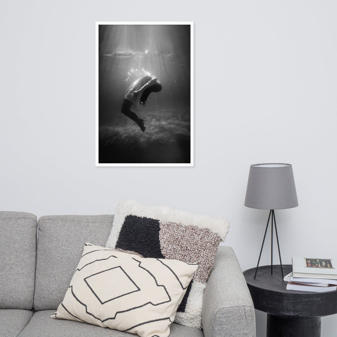 Poster - girl in the water artlia