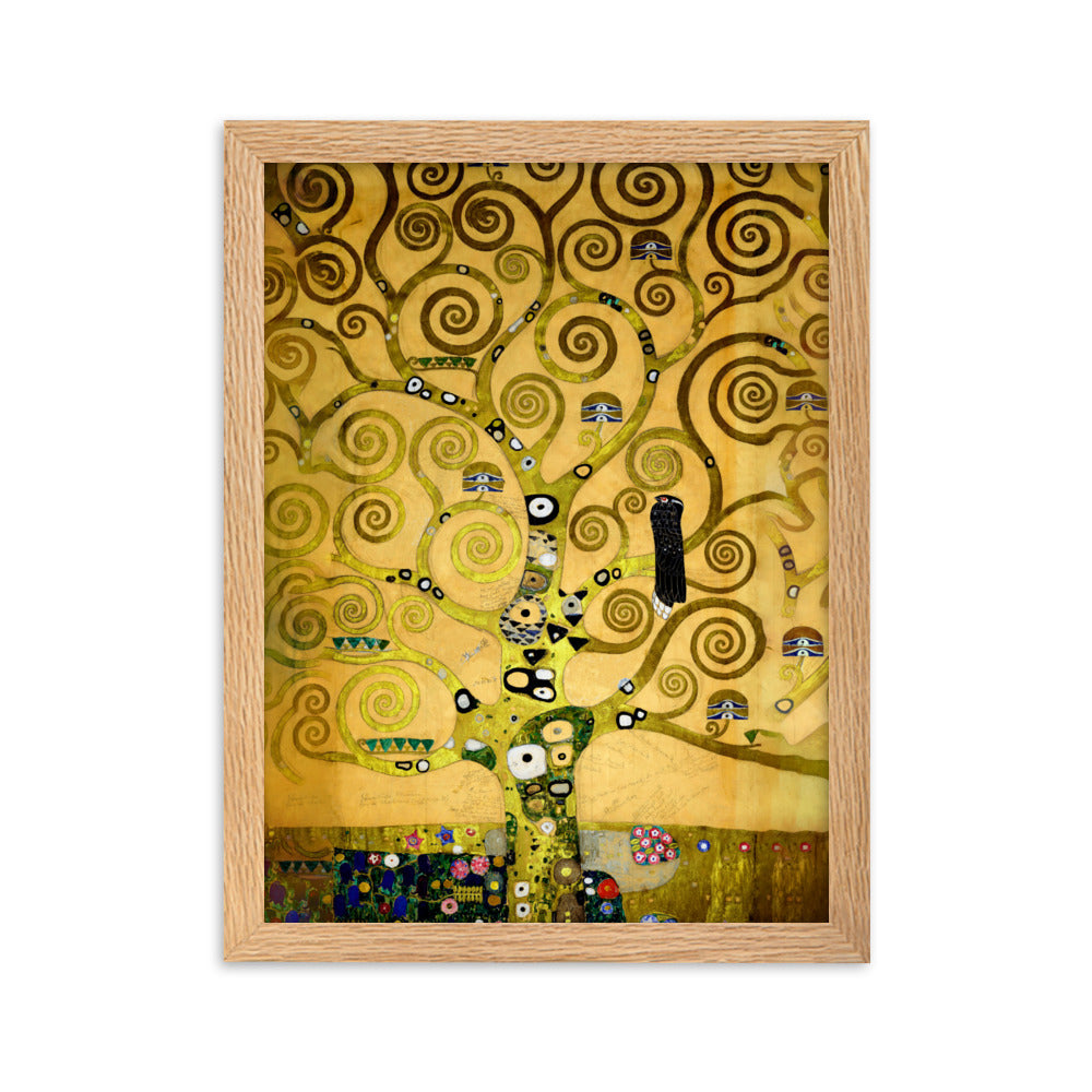 Poster - Gustav Klimt, der Lebensbaum Oak / 30×40 cm artlia