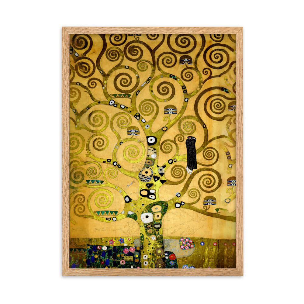Poster - Gustav Klimt, der Lebensbaum Oak / 50×70 cm artlia