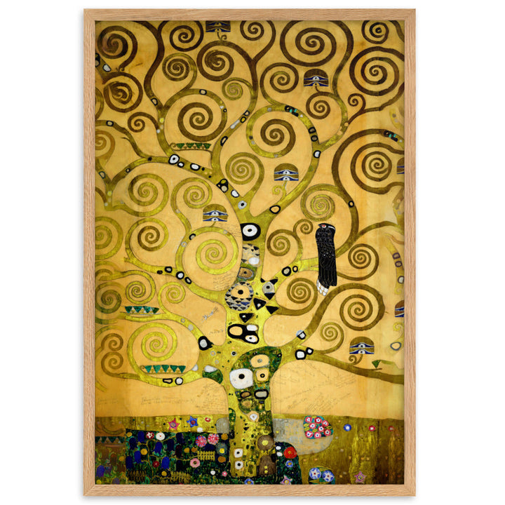 Poster - Gustav Klimt, der Lebensbaum Oak / 61×91 cm artlia