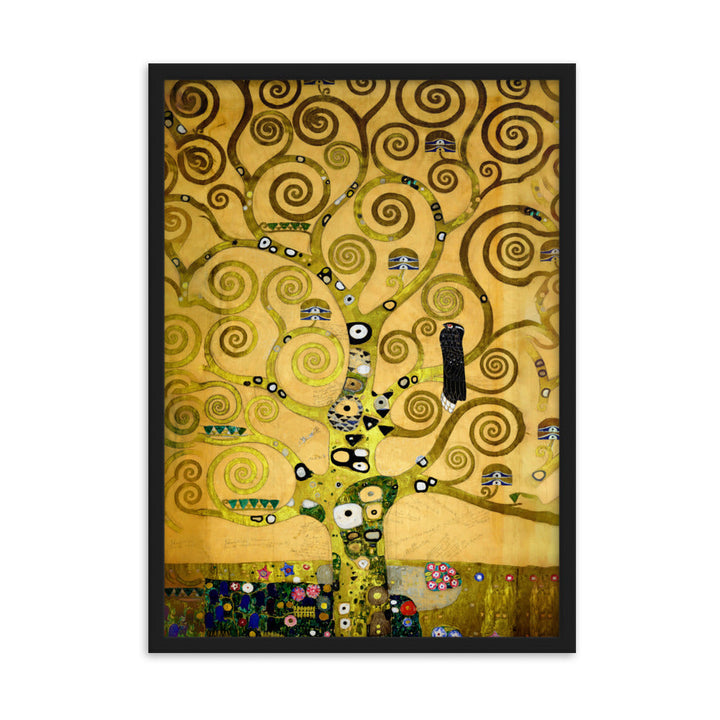 Poster - Gustav Klimt, der Lebensbaum Schwarz / 50×70 cm artlia