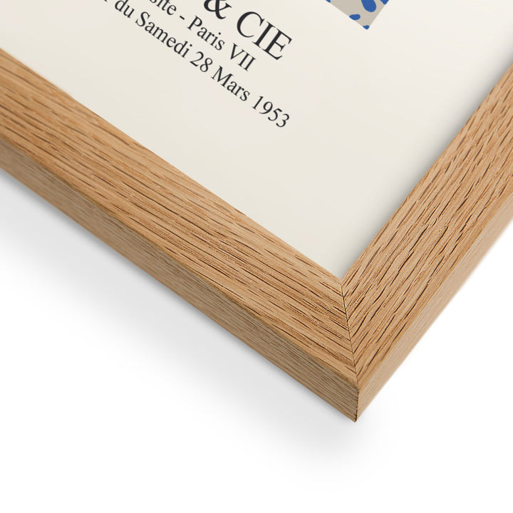 Poster - Henri Matisse, Papier Découpés blaue Blumen artlia