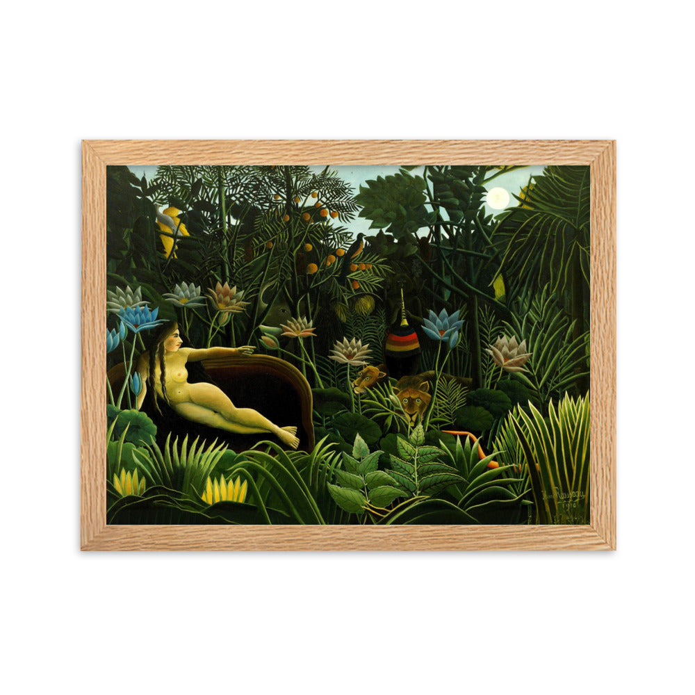 Poster - Henri Rousseau, Der Traum Oak / 30×40 cm artlia