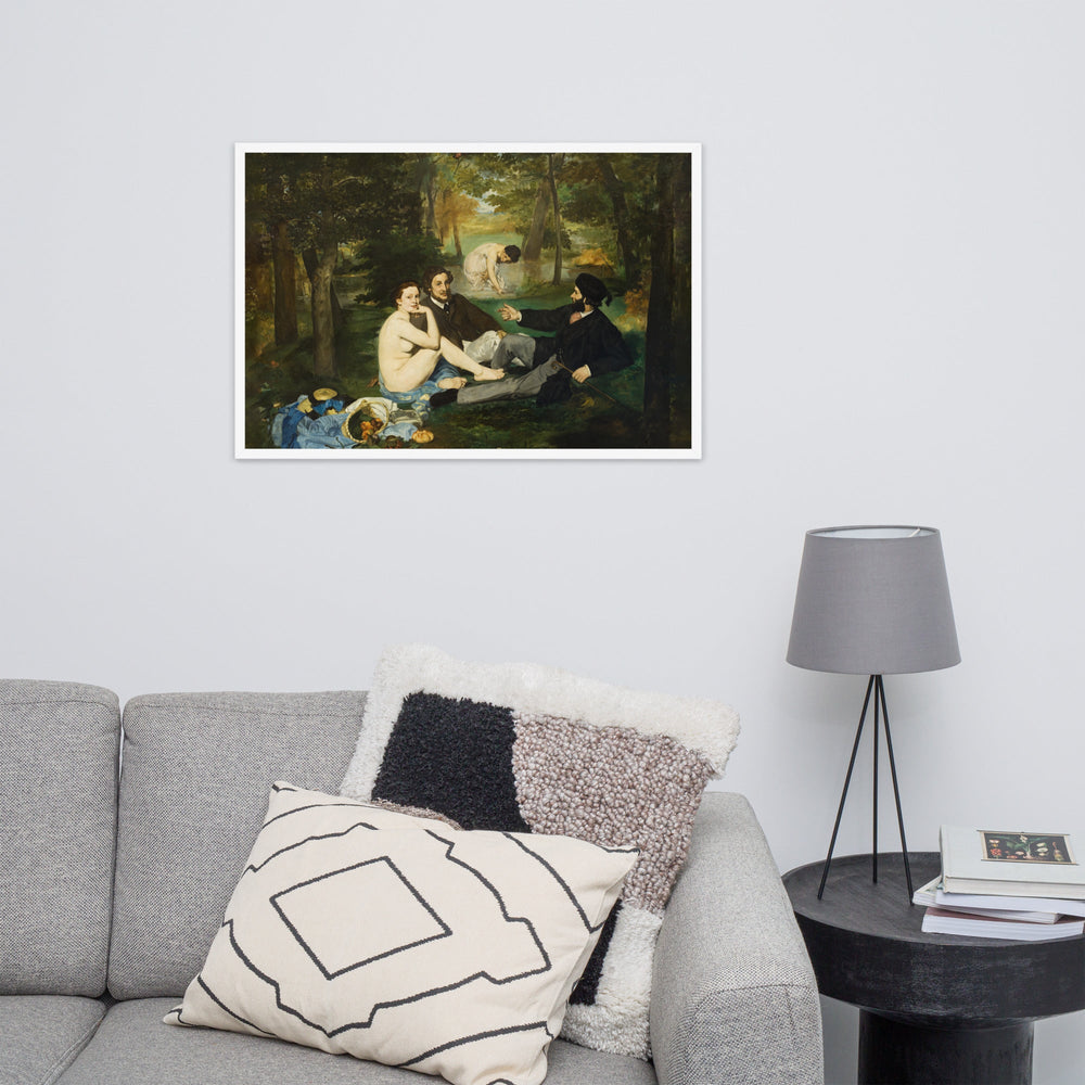 Poster - Luncheon on the Grass, Edouard Manet artlia