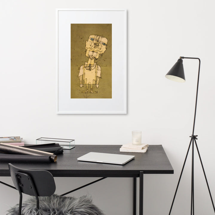 Poster mit Passepartout - Paul Klee, Gespenst eines Genies Ghost of a Genius artlia