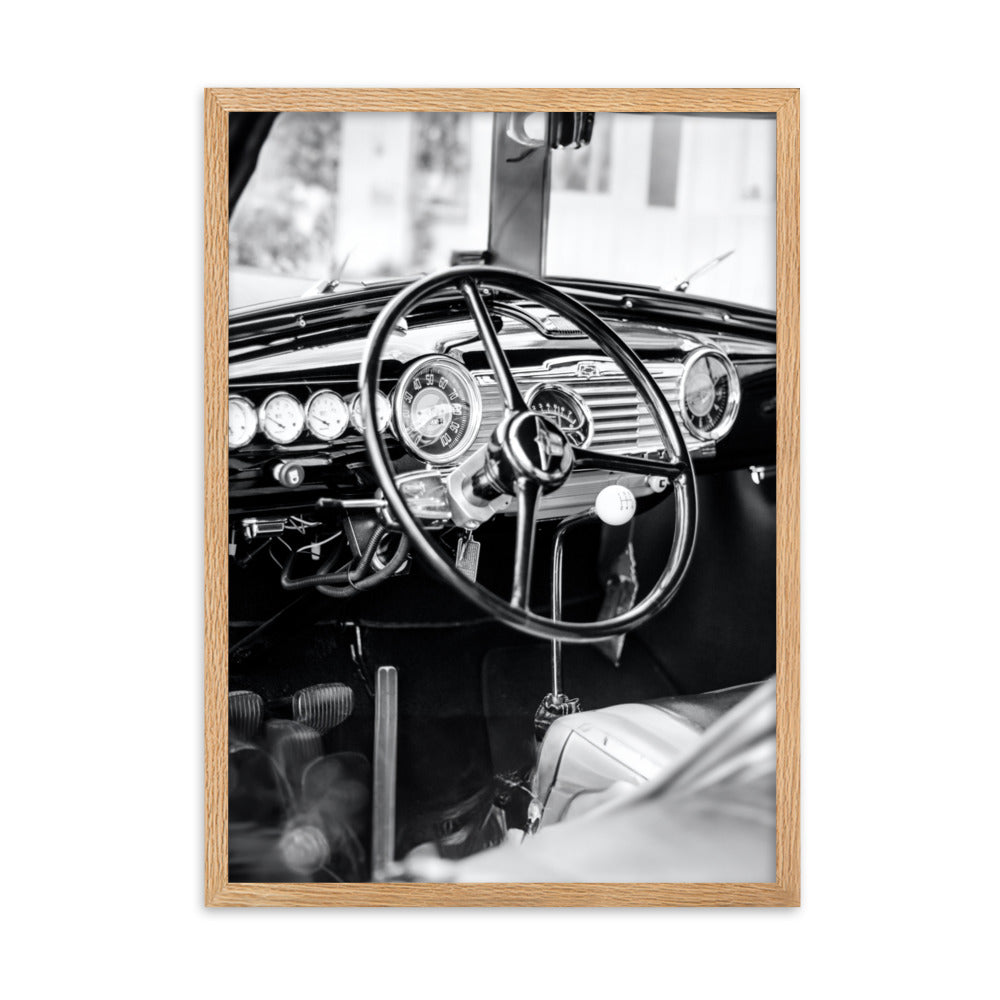 Poster mit Rahmen - In my Dream Oak / 50×70 cm artlia