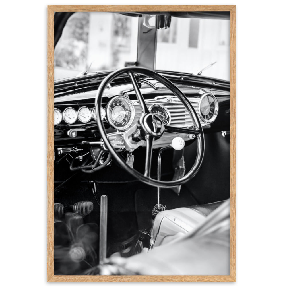 Poster mit Rahmen - In my Dream Oak / 61×91 cm artlia