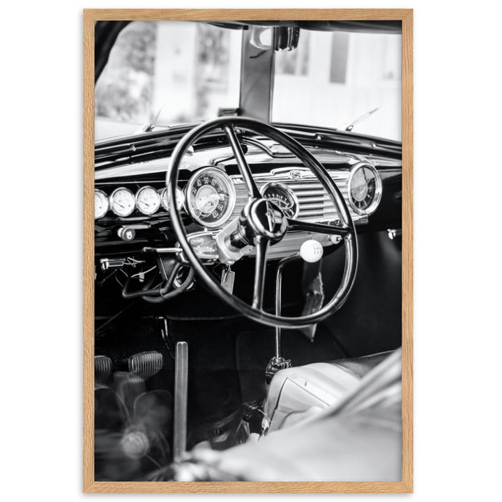 Poster mit Rahmen - In my Dream Oak / 61×91 cm artlia