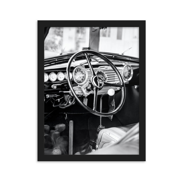 Poster mit Rahmen - In my Dream Schwarz / 30×40 cm artlia