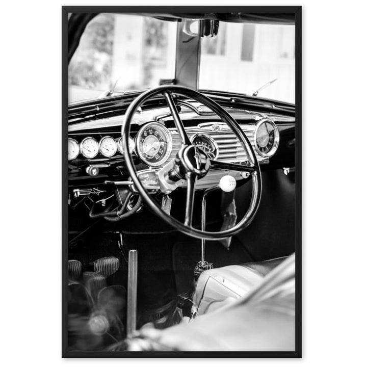 Poster mit Rahmen - In my Dream Schwarz / 61×91 cm artlia