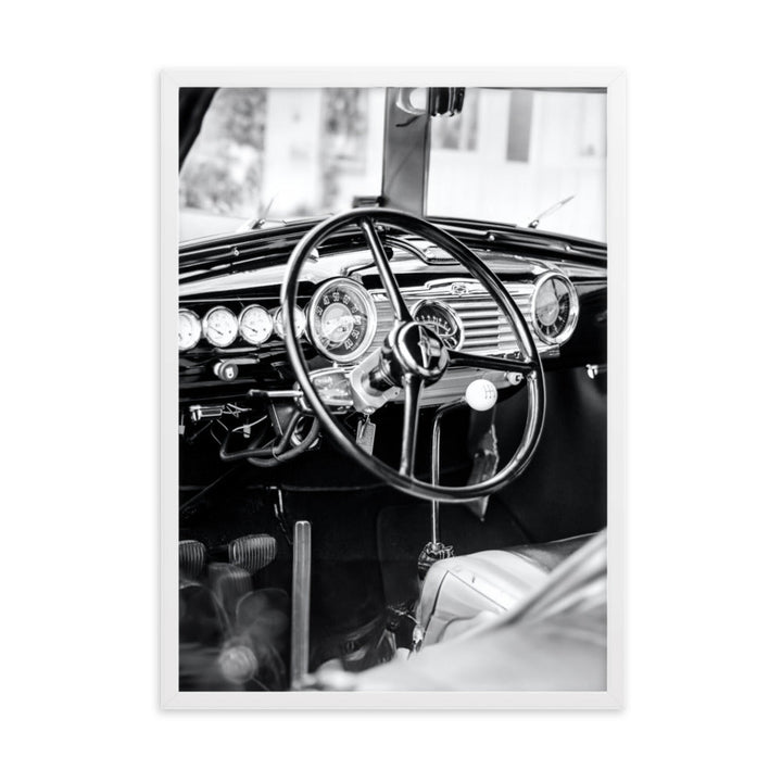 Poster mit Rahmen - In my Dream Weiß / 50×70 cm artlia