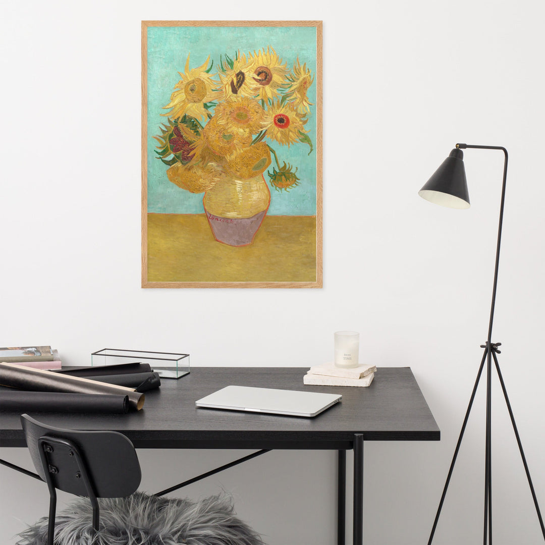 Poster mit Rahmen - Sonnenblumen, 1889 artlia