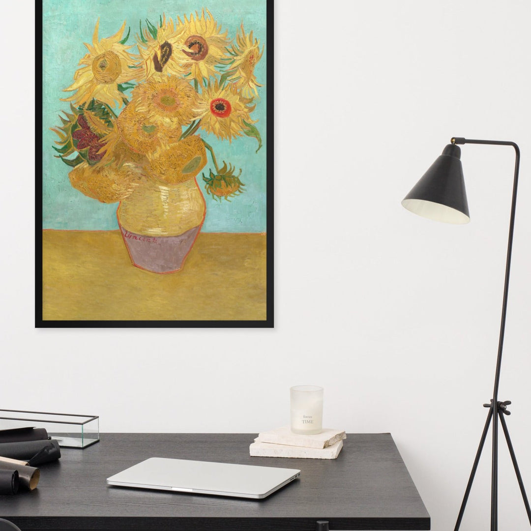 Poster mit Rahmen - Sonnenblumen, 1889 artlia
