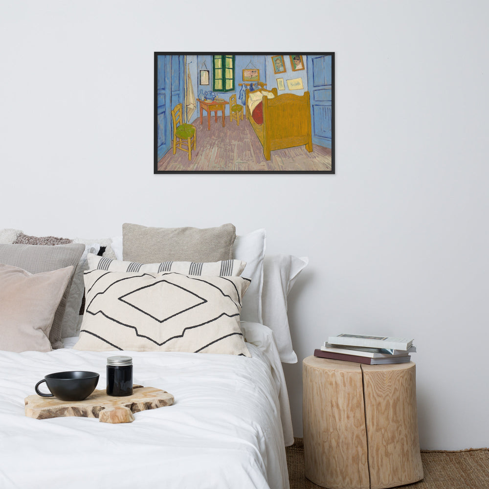 Poster mit Rahmen - Van Gogh, Das Schlafzimmer in Arles artlia