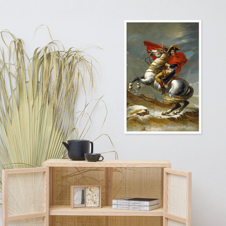 Poster - Napoleon Crossing the Alps artlia