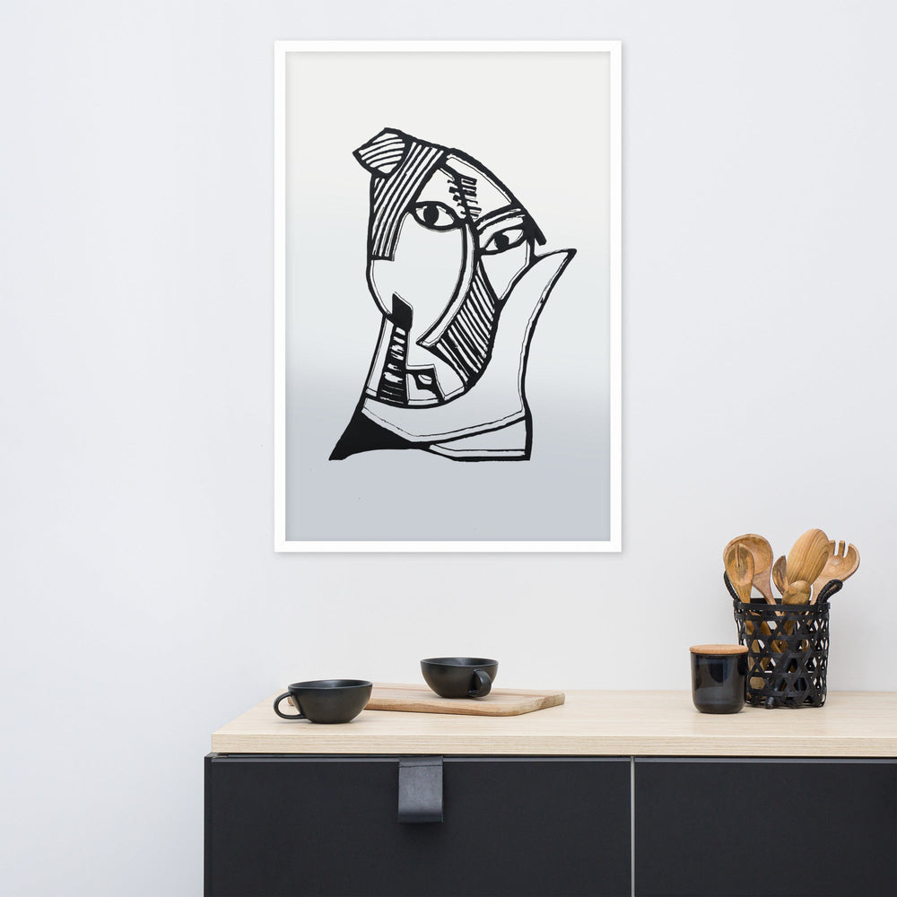 Poster - Pablo Picasso, Les Demoiselles d’Avignon grey artlia