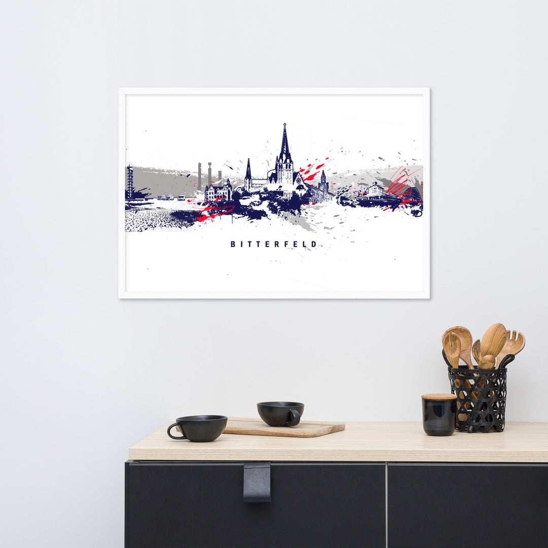 Poster - Skyline Bitterfeld artlia