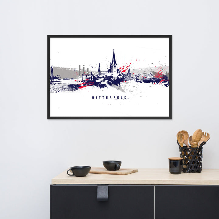 Poster - Skyline Bitterfeld artlia
