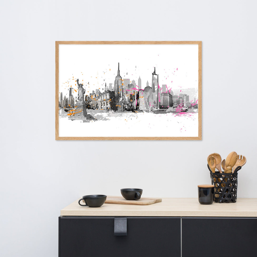 Poster - Skyline New York artlia