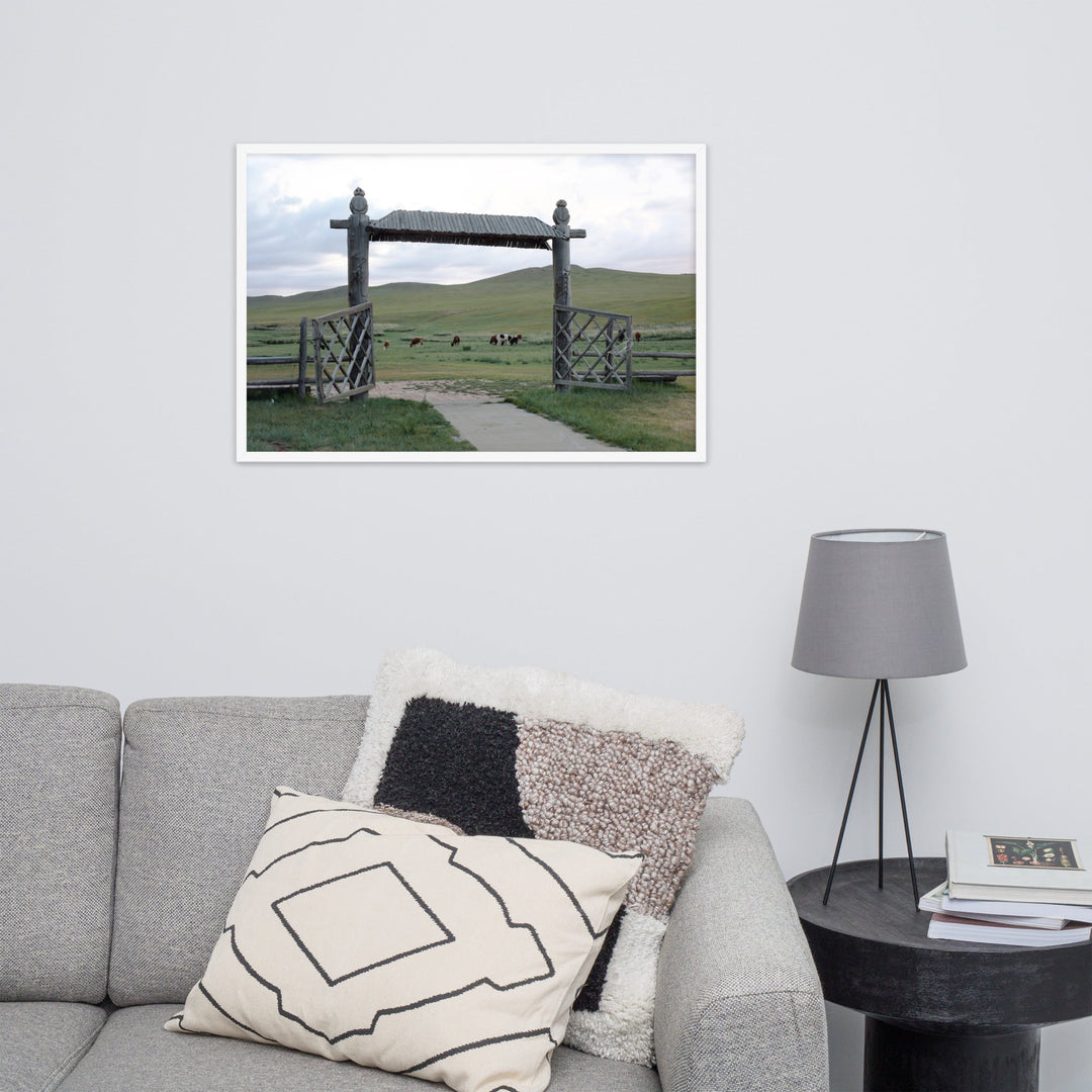 Poster - The gateway to the steppes of Mongolia artlia