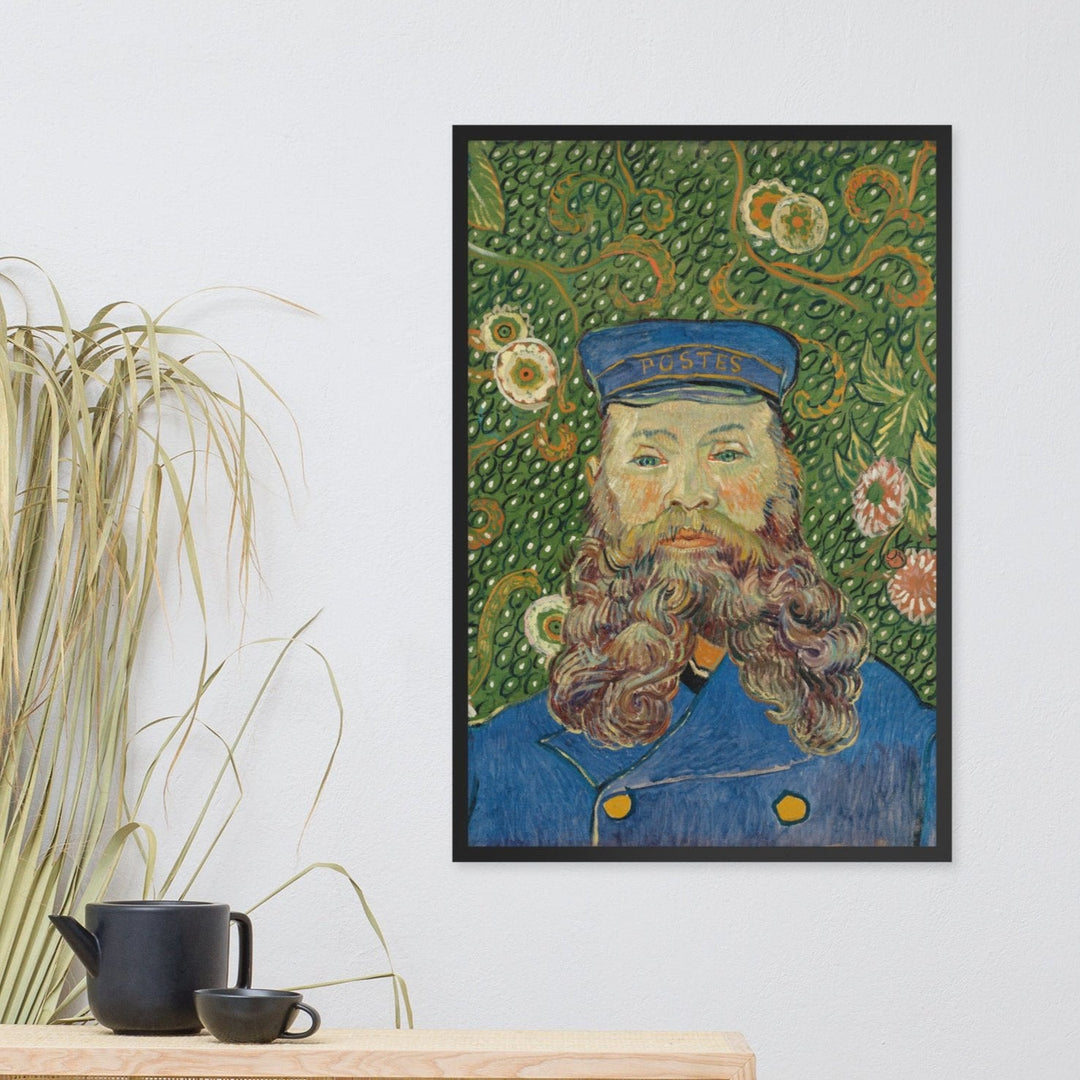 Poster - Van Gogh, Der Postbote, Porträt von Joseph Roulin artlia