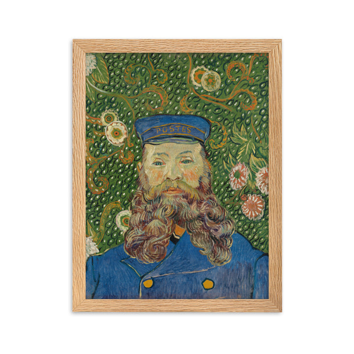 Poster - Van Gogh, Der Postbote, Porträt von Joseph Roulin Oak / 30×40 cm artlia