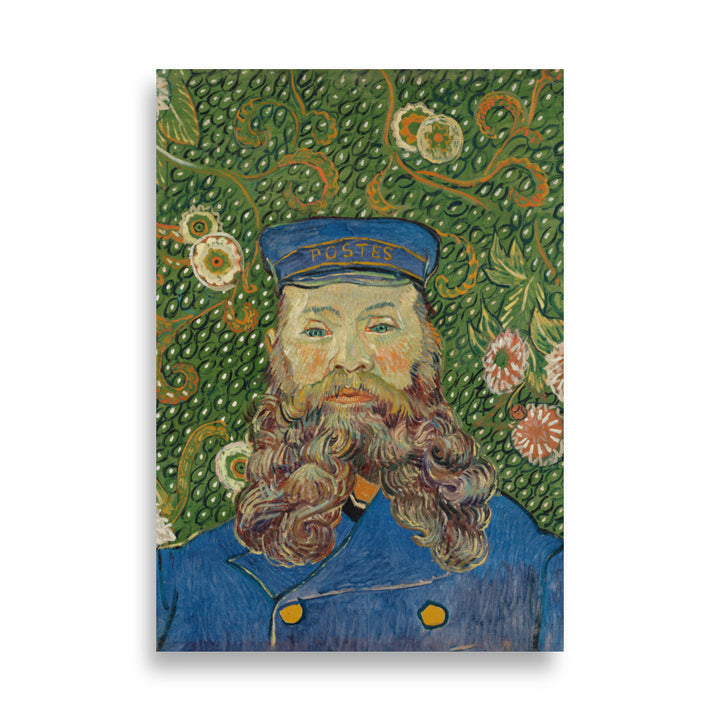 Poster - Van Gogh, Der Postbote, Porträt von Joseph Roulin ohne Rahmen / 21×30 cm artlia