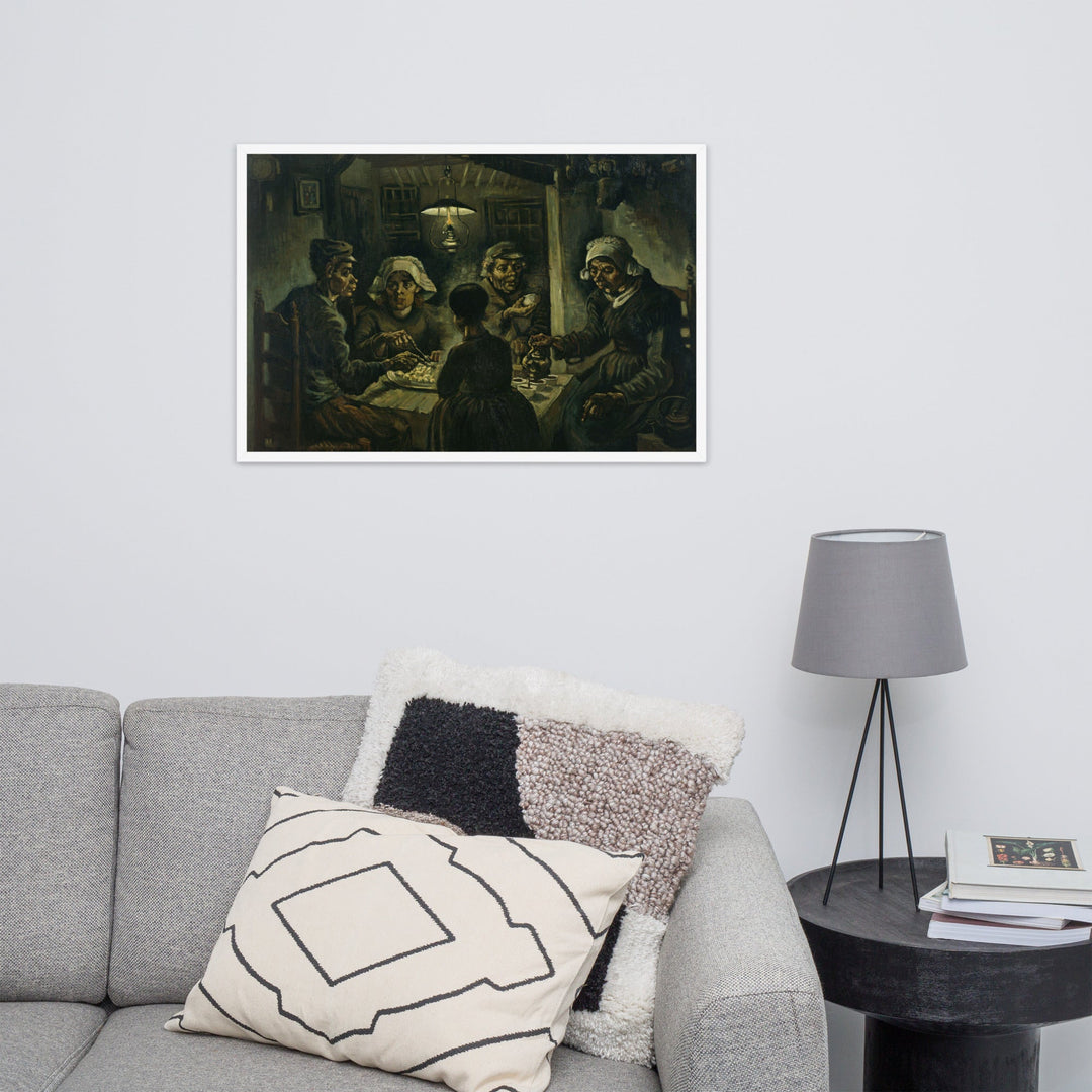 Poster - Van Gogh, Potato Eaters Katoffelesser 1885 artlia